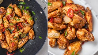 Salt and Pepper Chicken Wings [upl. by Akehsat]