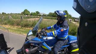 ON ROULE AVEC LES MOTARDS DE LA GENDARMERIE [upl. by Nifled]