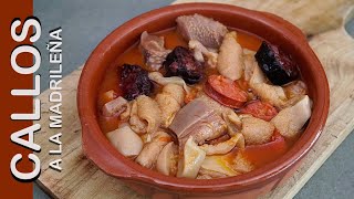 CALLOS A LA MADRILEÑA  La tapa más espléndida [upl. by Dalohcin]