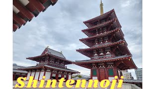 Visiting Tennoji Temple in Osaka Japan [upl. by Aissat]