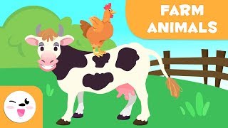 Farm animals for kids  Vocabulary fo kids [upl. by Genna]