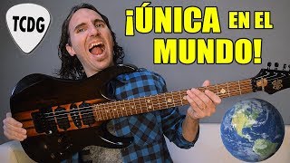 ¡Tengo una guitarra rarísima que es única en el mundo Esta es su historia tagdemiguitarra [upl. by Ardnossak]