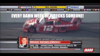 NR2003 Reactions 2 2010 Brad Keselowski Flips at Atlanta [upl. by Alodee4]