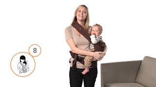 Hip Carry on Original Baby Carrier  Ergobaby [upl. by Hsiwhem]