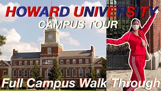 HOWARD UNIVERSITY CAMPUS TOUR  2022 Campus Guide [upl. by Erlin]