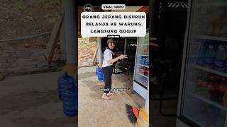 Cewek Jepang Gugup Disuruh Belanja ke Warung‼️ reaksibule shorts viralvideo [upl. by Silohcin58]