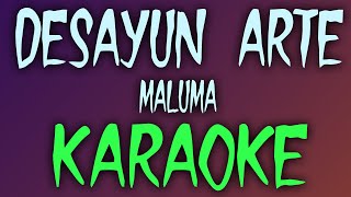 DesayunArte KaraokeInstrumental  Maluma [upl. by Ahsias]