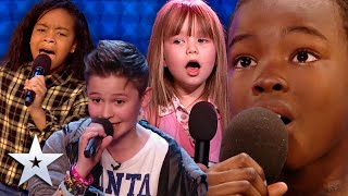 Kids that can SING  Unforgettable Auditions  Britains Got Talent [upl. by Adai]