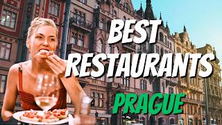 Top 10 MustTry Restaurants In Prague Local Favorites  The Movement Hub [upl. by Rainwater]