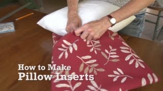 How to Make A Pillow Form [upl. by Siol]