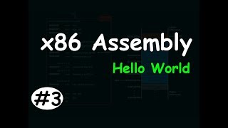 x86 Assembly 3  C Programming Basics  Hello World [upl. by Hezekiah]