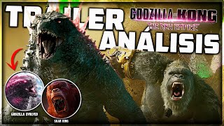 Análisis y Explicación Trailer Godzilla X Kong The New Empire [upl. by Eicak946]