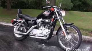 Used 2000 Harley Davidson Sportster 883 Custom Motorcycles for sale [upl. by Aitahs414]