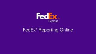 See what FedEx Reporting Online can do [upl. by Avner513]