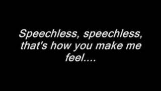 Michael Jackson  Speechless Lyrics [upl. by Olin802]