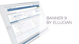 Welcome to Banner 9 by Ellucian [upl. by Lau]