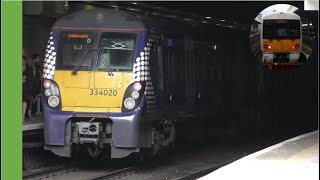 Trains at Charing Cross Glasgow [upl. by Aniluj]