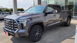 2023 Toyota Tundra Platinum HYBRID MAX in Magnetic Gray Metallic [upl. by Antonie]