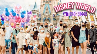 TRAVELiNG W 16 KiDS DiSNEYWORLD [upl. by Notsniw]