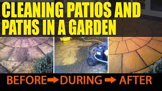 Cleaning Patios and Paths in a Titchmarsh Garden [upl. by Irtemed825]