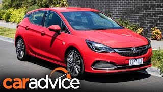 2017 Holden Astra Review  CarAdvice [upl. by Beckett]