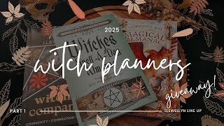 Witchcraft planners for 2025 part 1 You can win one Llewellyn planners Vlogtober day 3 [upl. by Ellesig195]