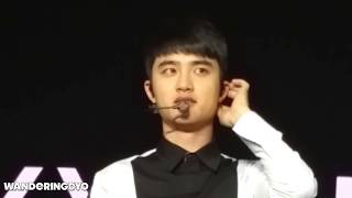 EXOluXion in Newark  1st Ment Kyungsoo focus [upl. by Godiva50]