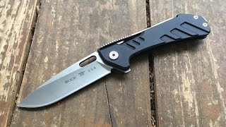 The Buck Marksman Pocketknife The Full Nick Shabazz Review [upl. by Eenert343]