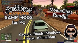 ModPack for SAMP PC Sounds Roads Shadows Maps Animations  VoiceChat Ready [upl. by Yerffoeg]