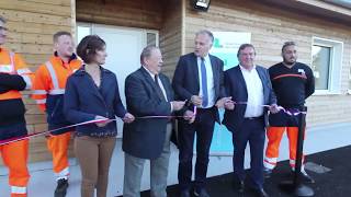 Linxe  inauguration du centre dexploitation [upl. by Tareyn]