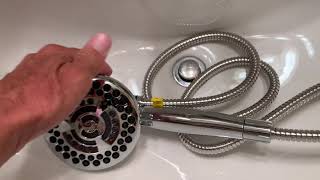 How to install a waterpik shower head [upl. by Yllod]