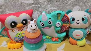 Fisher Price Linkimals Maintenance amp Synchronization  Llama Owl Narwhal and Panda [upl. by Naivad]