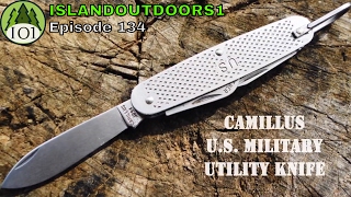 CAMILLUS US MILITARY UTILITY KNIFE 🇺🇸 Episode 134 [upl. by Nairb]