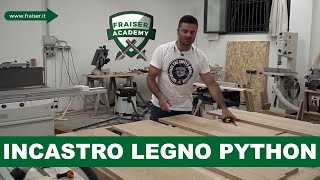 Incastri Legno Professionali su Fresatrice attacco 8mm con Stefano il Falegname [upl. by Nollid851]