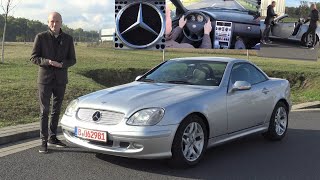 Mercedes SLK 320 V6 R170 im Test  Youngtimer mit Variodach  Auto des Fans carprojects  Review [upl. by Adley592]