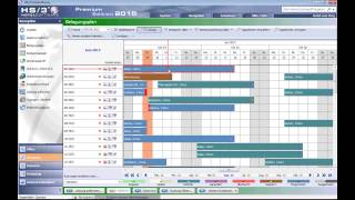 HS3 Hotelsoftware Buchungen im Belegungsplan verändern [upl. by Moishe147]