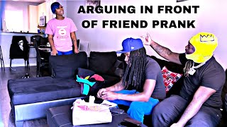 ARGUING IN FRONT OF FRIENDS PRANK GOES WRONG [upl. by Kirre]