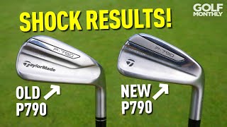 New TaylorMade P790 Iron Vs Old P790 SHOCK RESULT Golf Monthly [upl. by Jensen]