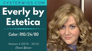 CysterWigs Wig Review Everly by Estetica Color R102480 S4E333 2016 [upl. by Eilram]