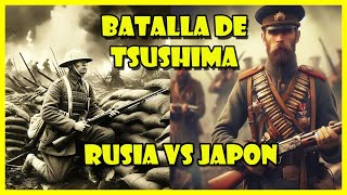 BATALLA de TSUSHIMA RESUMEN 3MINUTOS [upl. by Kohl]