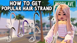 HOW TO GET POPULAR HAIR STRAND IN BERRY AVENUE 😍✨️ [upl. by Ingeberg]