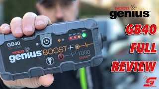 NOCO Genius Boost GB40 Unboxing and Review [upl. by Yekciv]