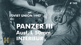 142 SovietUnion 1942 ▶ Eastern Front  German Tank Panzer 3 PzKpfwIII Ausf L Version lang 50mm [upl. by Aurelie]