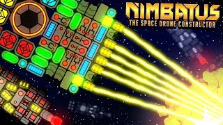 THE INFINITE MOTHERSHIP  Indestructible Regenerating Drone  Nimbatus Early Access Gameplay [upl. by Mialliw]