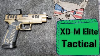 Springfield XDM Elite Tactical  Review [upl. by Lagasse]