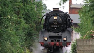 Dampflokomotiven im Bw Stassfurt  Steam Locomotives [upl. by Auod]