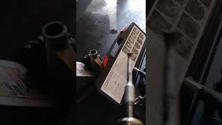 Freelander 2 LR2 front left cv axle removal [upl. by Inaffit428]