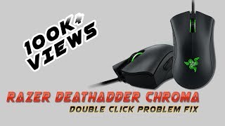 Razer DeathAdder Chroma Double Click Issue fix [upl. by Seema]