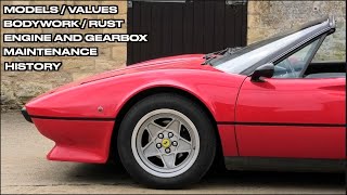 Ferrari 308 Buyer’s Guide and History of Model Changes [upl. by Omar]