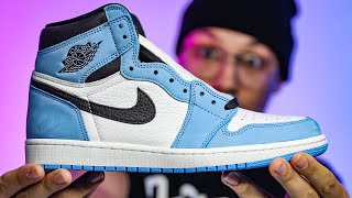 Air Jordan 1 University Blue UNC Worth 450 [upl. by Nitz817]